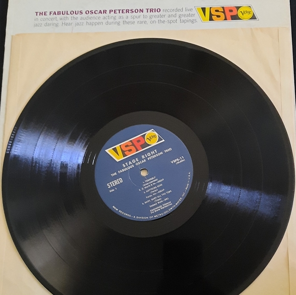 Oscar Peterson[- Stage Right, Verve Records, Vinyl LP 1966 - Picture 5 of 7